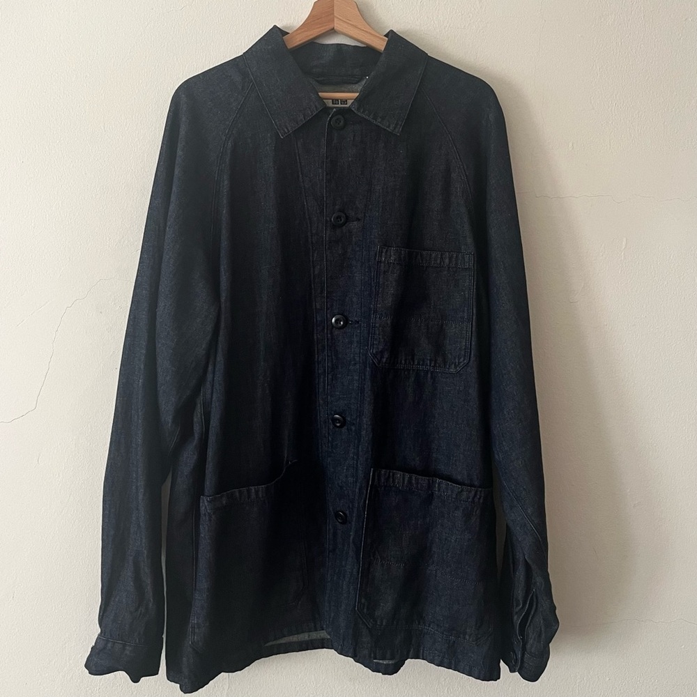 Uniqlo Cotton Linen Chore Coat